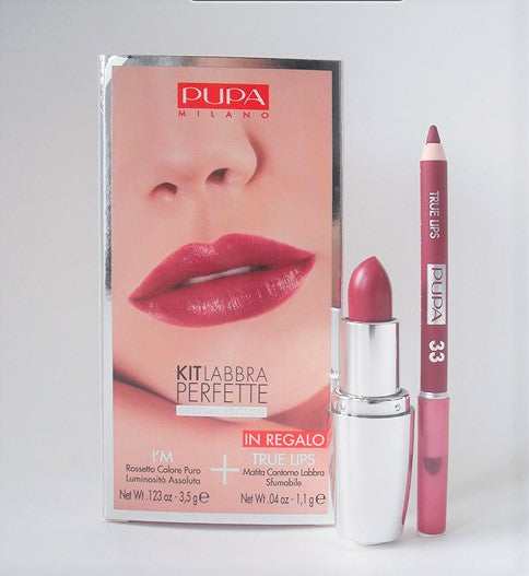 Pupa - Kit Labbra Perfette 414 - Rossetto + Matita – Fashion Cosmetics Shop
