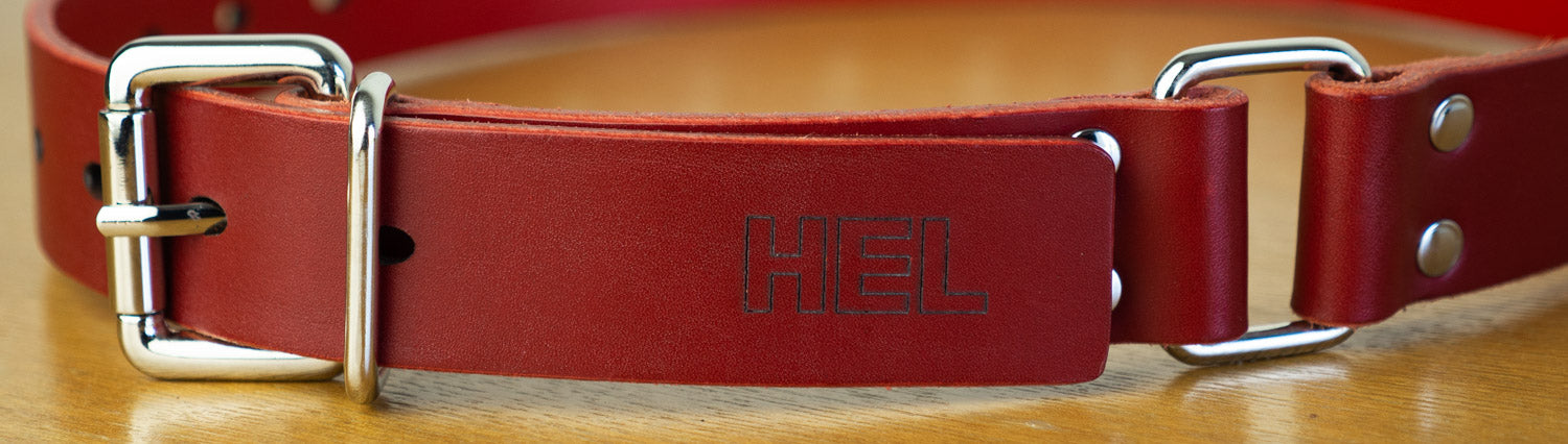 HEL Milano Hobble Belt closed to second hole