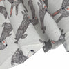 Gray Rabbit Printed Cotton