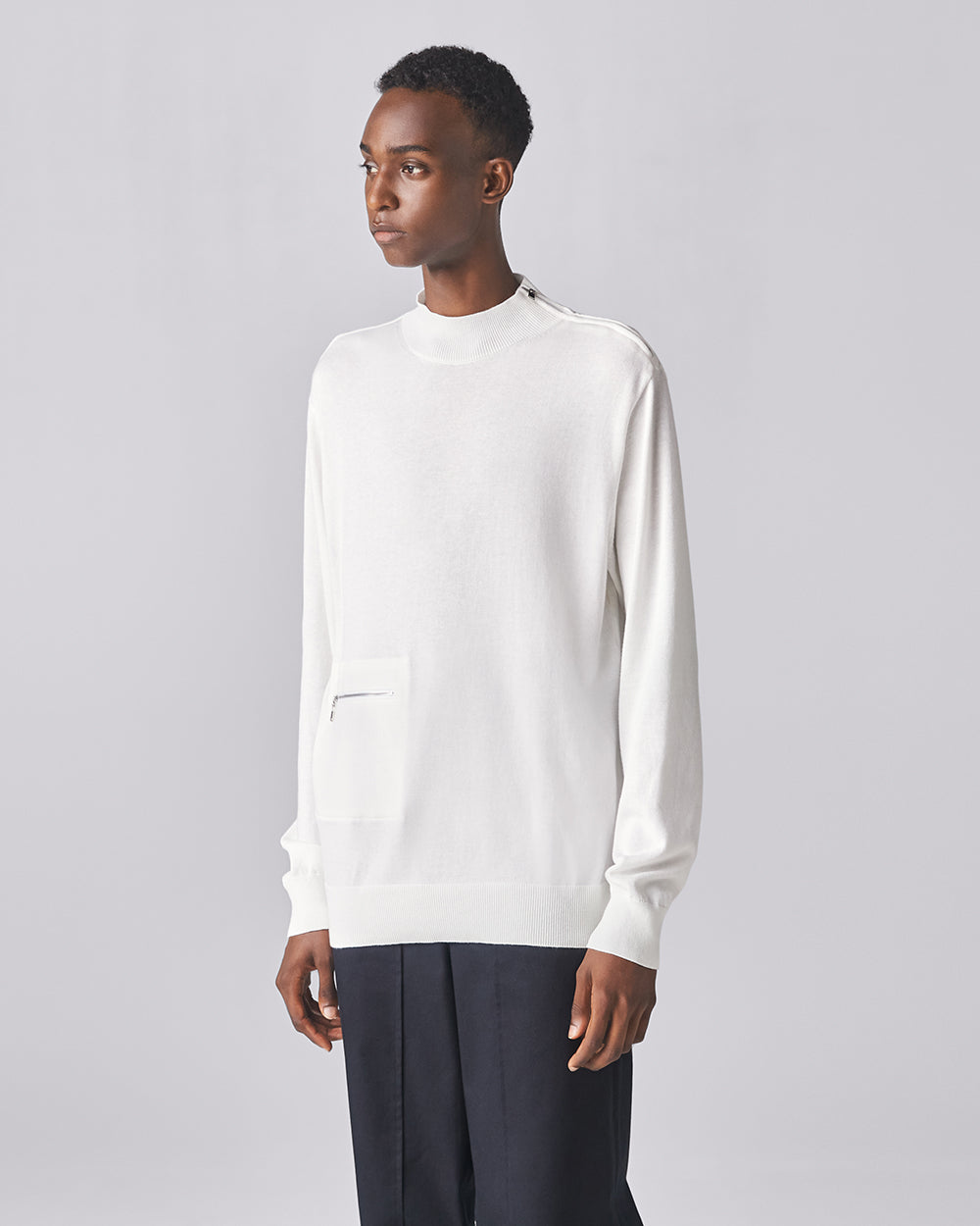 White Tony Sweater – ADEAM