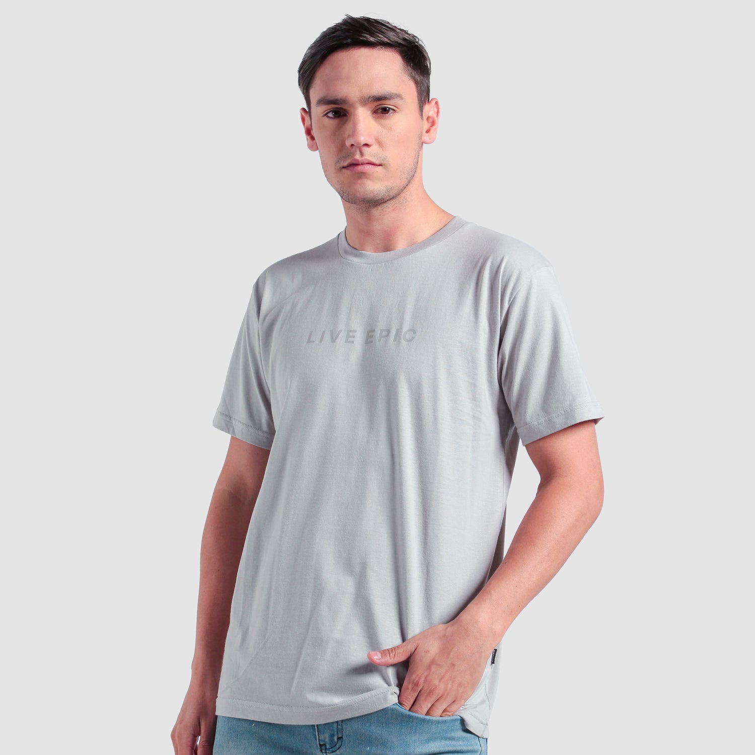 Brodo Basic Tees Grey