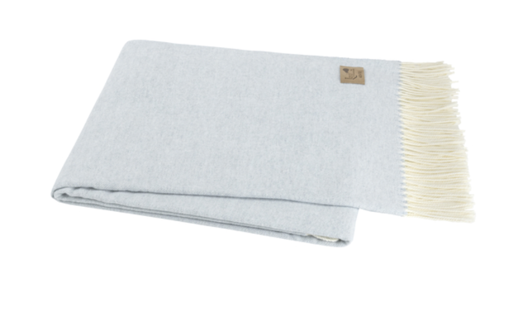 Hydrangea Italian Herringbone Throw