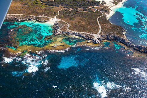 photo of rottnest island for rotto reef designs at seahorse silks