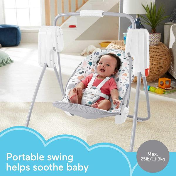 Fisher-Price Small Spaces Swing – Geoffs Club