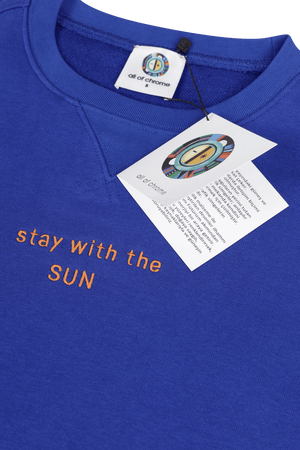Blue Stay With The Sun Sweatshirt