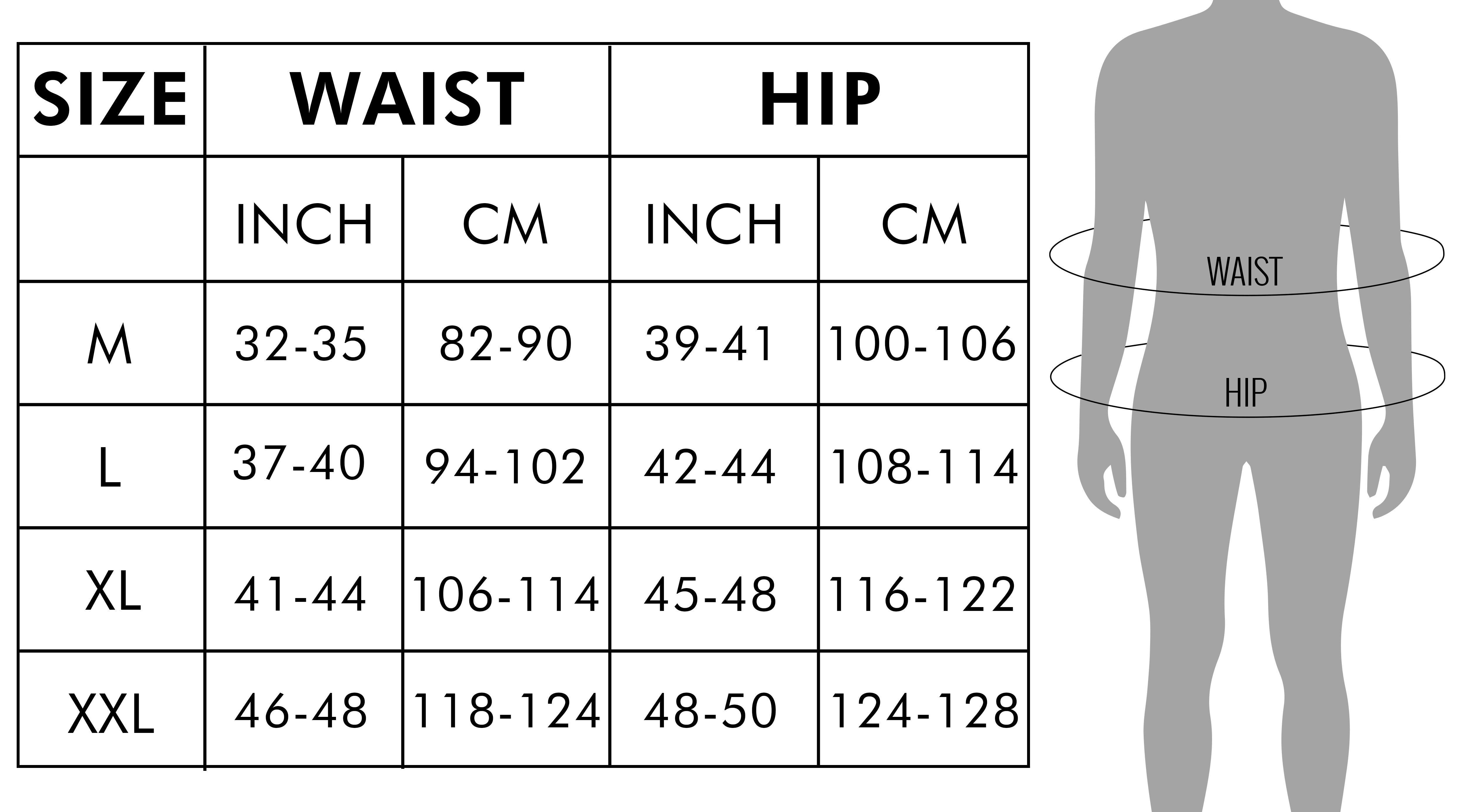 Men Size Guide