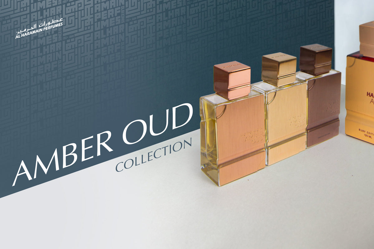 Amber Oud Bleu,Carbon Edition,White Edition & Ruby Edition Amazing  Collection EDP - 60ML (2.0 Oz) by Al Haramain