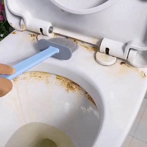 Bathroom Toilet Cleaning Brush And Holder Set – btopcool