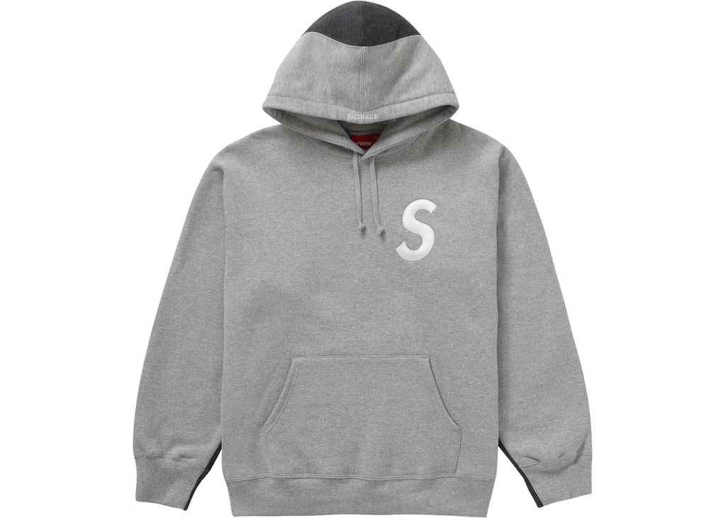 Supreme KAWS Chalk Logo Hooded Sweatshirt Washed Navy – Blesssed