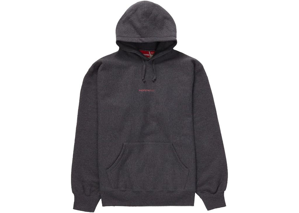 Supreme Small Box Hooded Sweatshirt (FW21) Charcoal – Blesssed