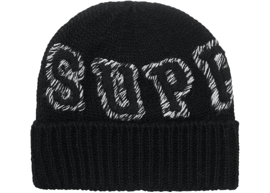 公式ショップ Supreme Loose Loose Stripe Supreme Beanie black