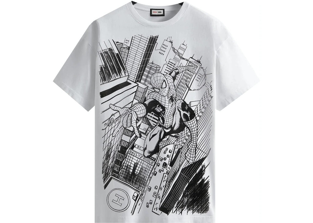 Kith Marvel Spider-Man Black Suit Vintage Tee Black – Blesssed