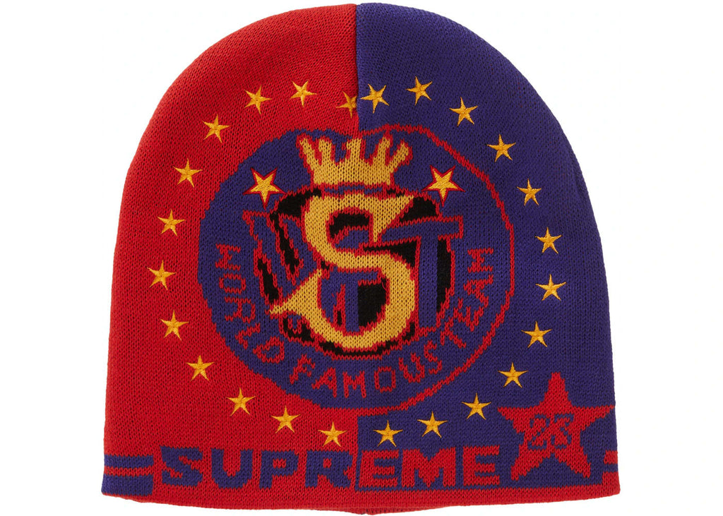 Supreme Interstate Reflective Beanie Red – Blesssed