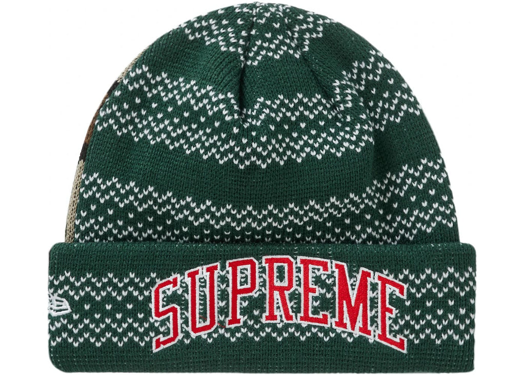 Supreme New Era Metallic Arc Beanie-