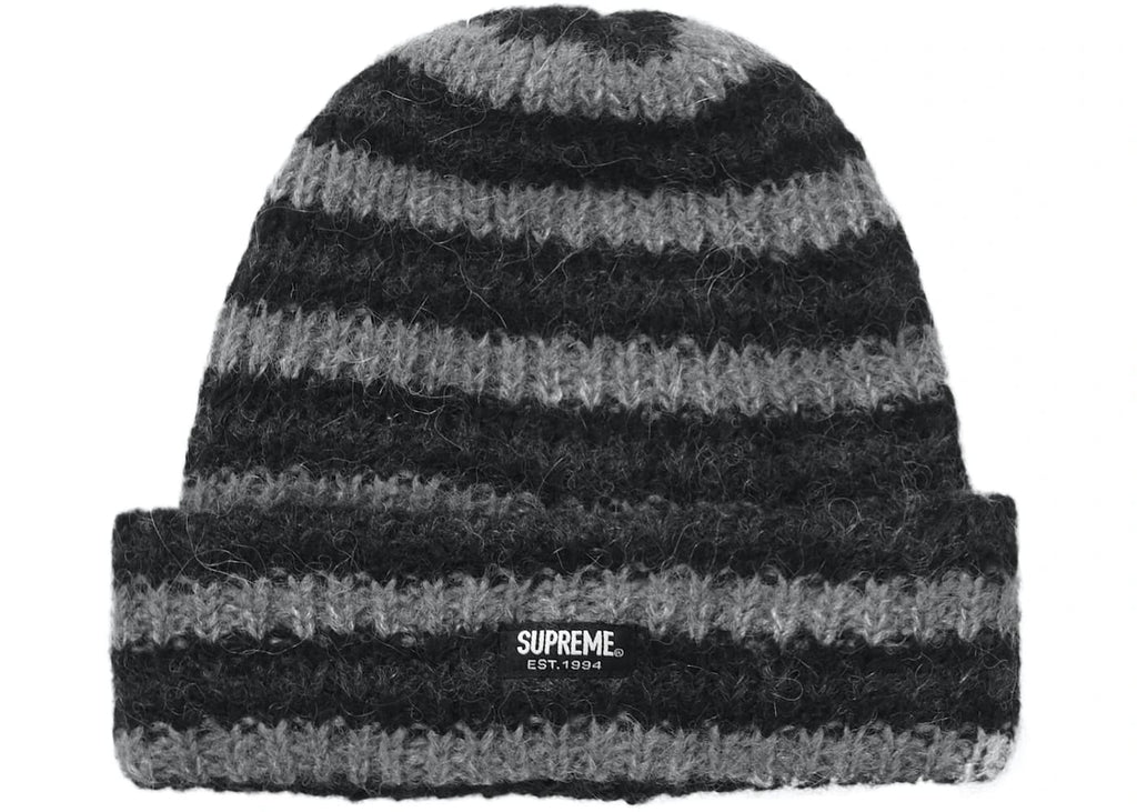 Supreme Interstate Reflective Beanie Black – Blesssed