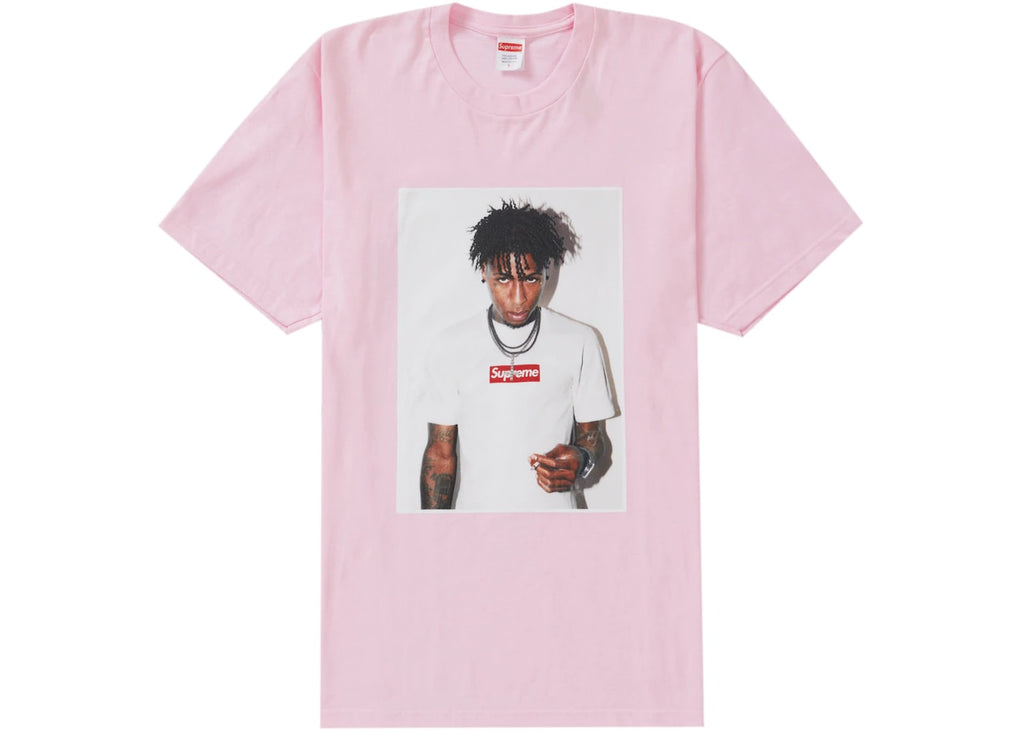 Supreme FDNY Engine 9 Tee Light Pink – Blesssed