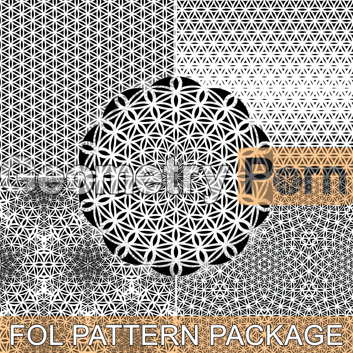 Flower Of Life Pattern Package Geometry Porn