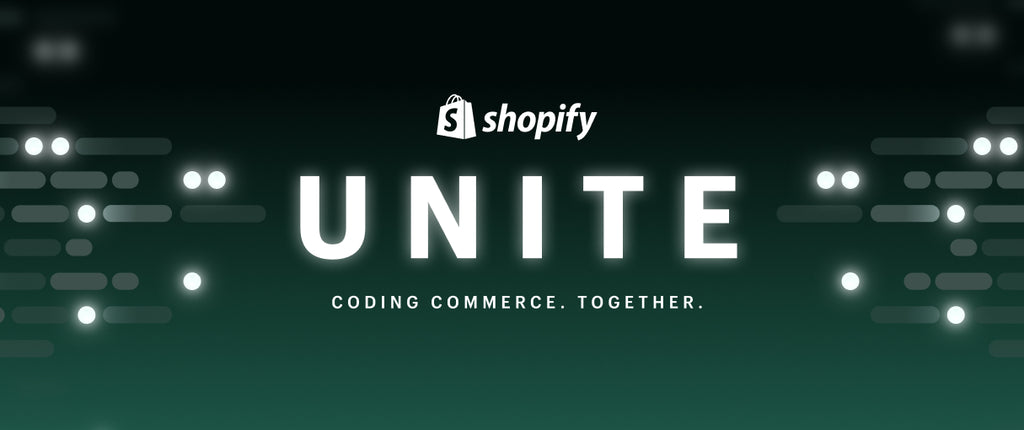 Ankündigung der Shopify Unite 2021