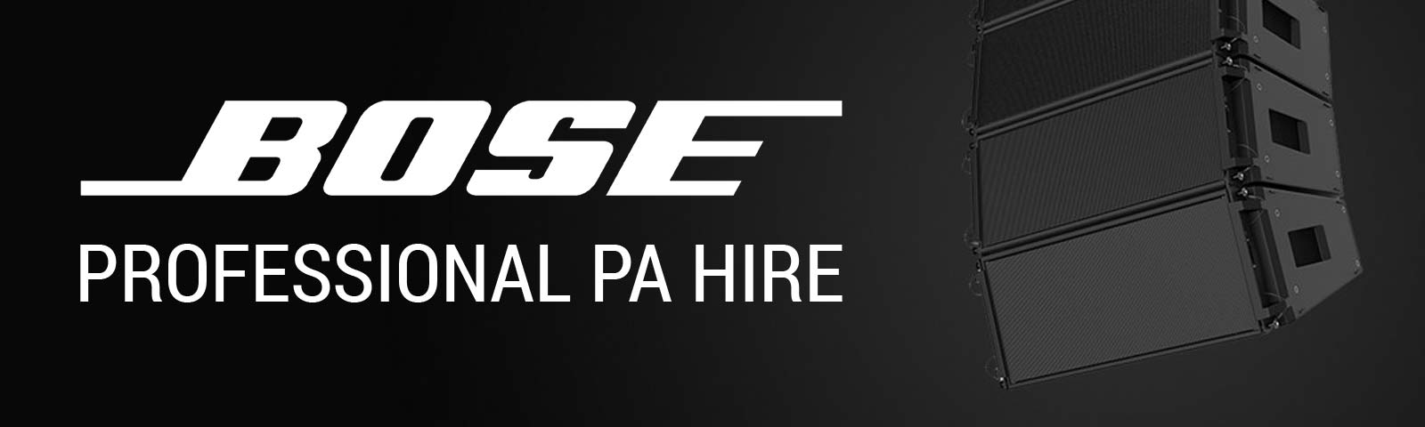 Bose PA Hire