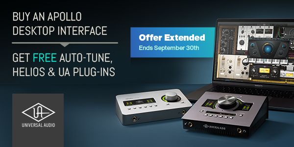 Universal Audio Apollo Desktop Promo