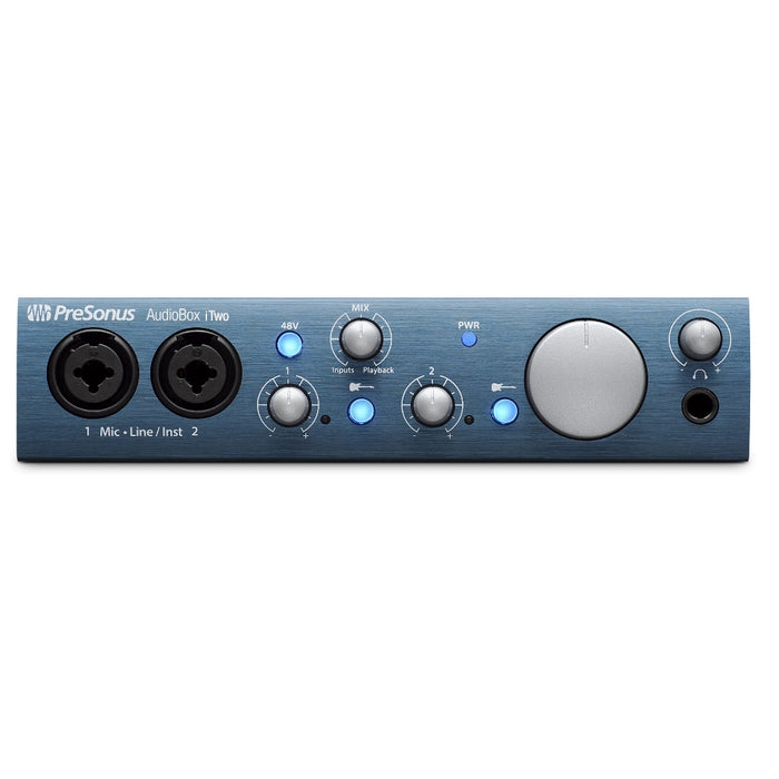 PreSonus AudioBox iTwo Studio Bundle - AudioBox iTwo, HD7 Headphones, —  Studiocare