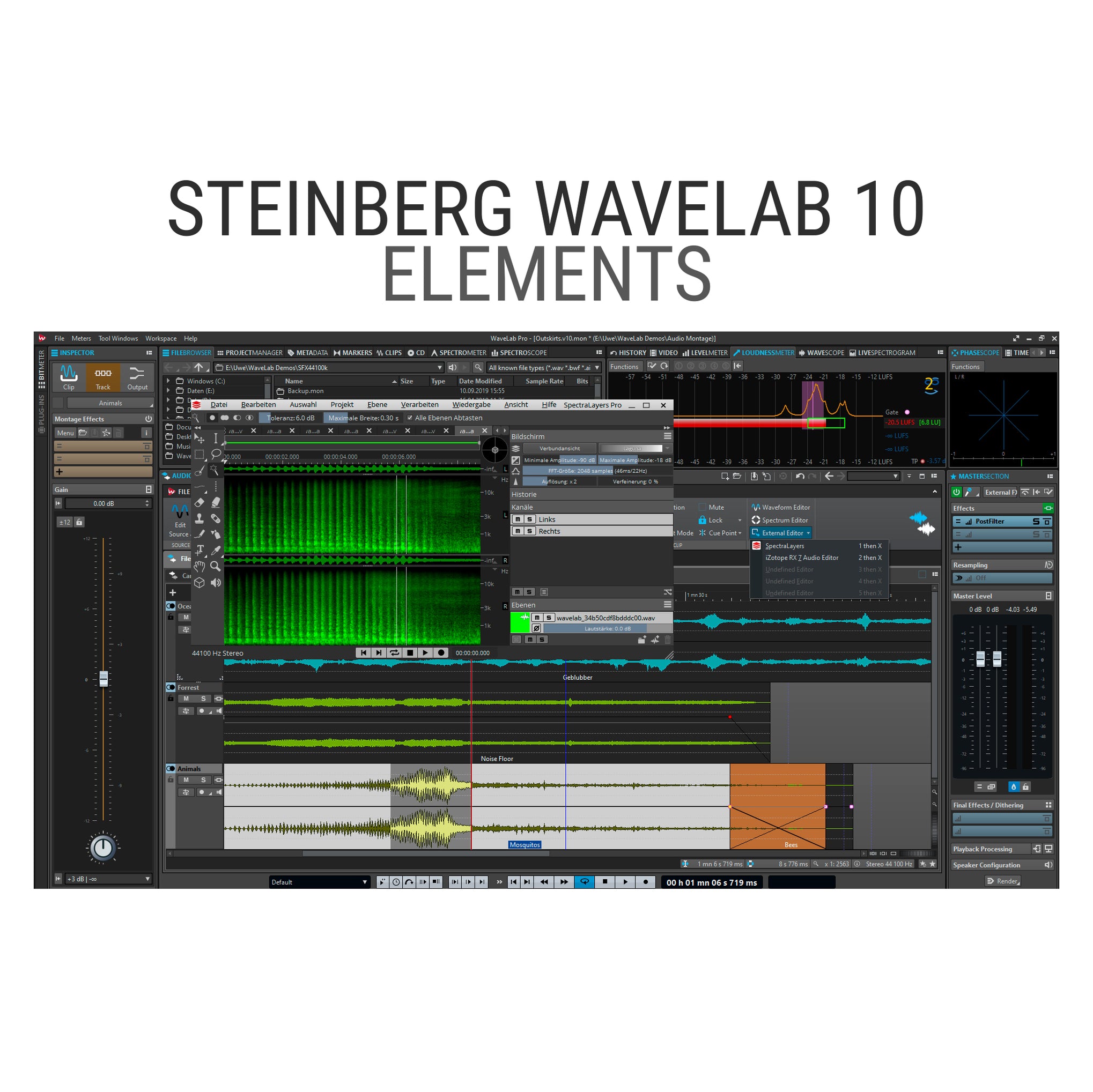 steinberg wavelab pro 9.5 upgrade from elements