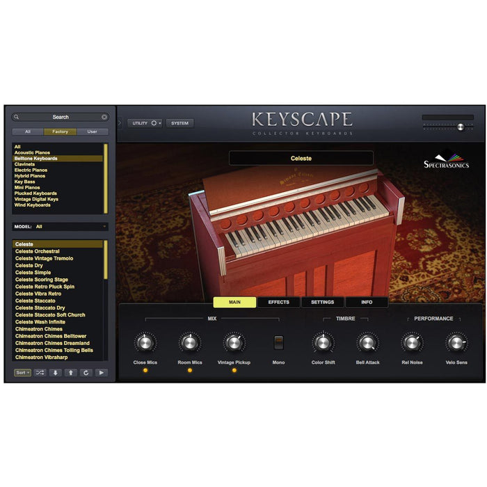 spectrasonics keyscape collector keyboards