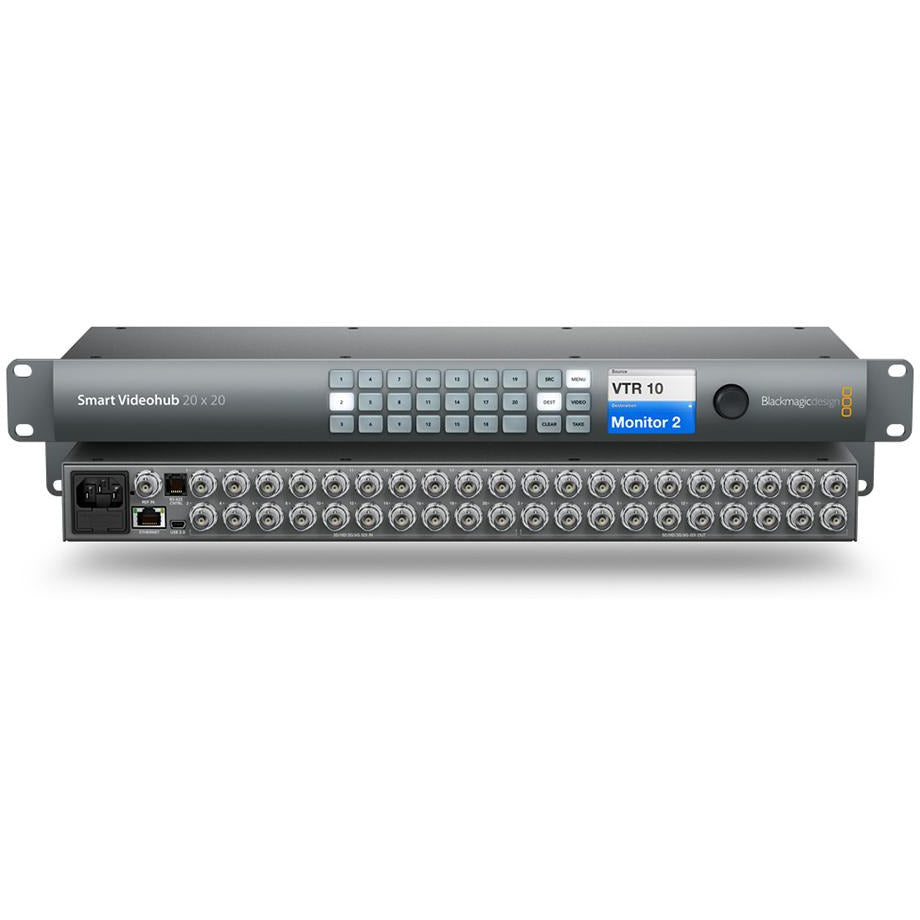 blackmagic videohub 20x20