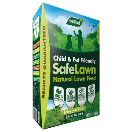 Safe Lawn Natural Lawn Feed 80m2 - By Westland