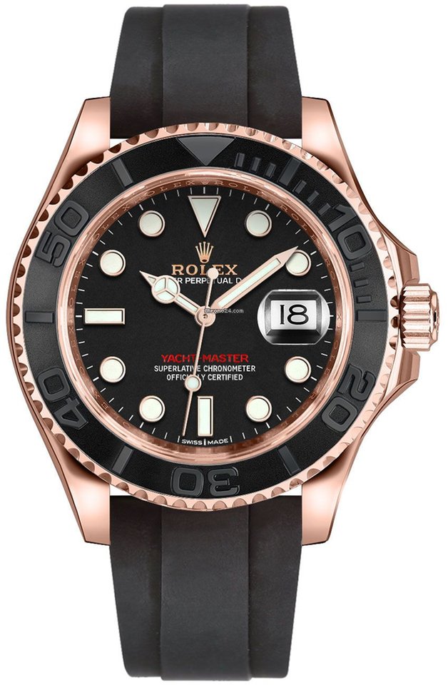 yacht master 40 black