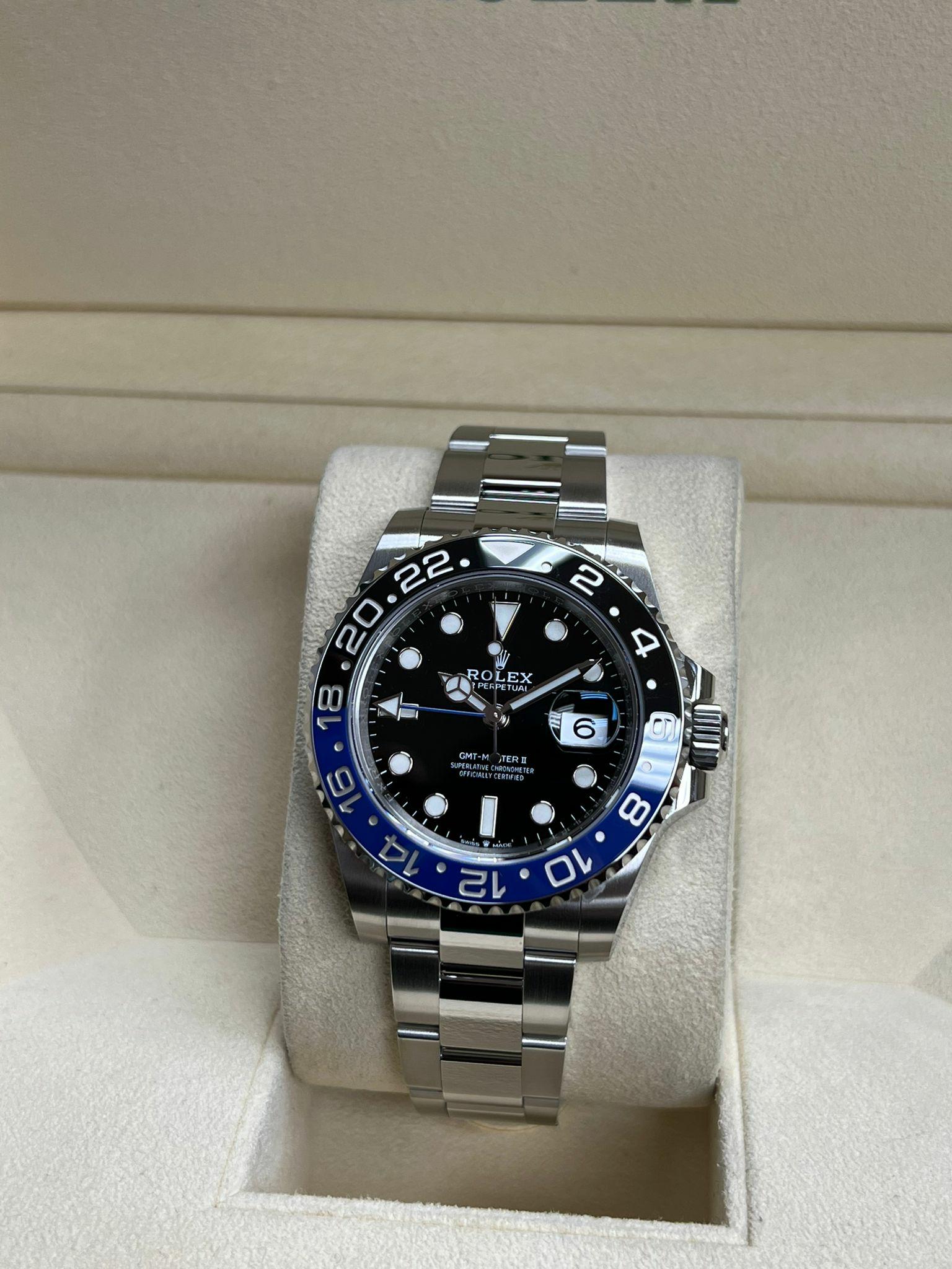 Rolex GMT-Master II Batman 126710BLNR Oyster 2022 New – NY WATCH LAB