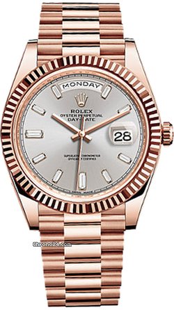 rolex day date rose gold