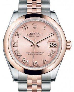 Rolex Datejust 31 Lady Midsize Rose 