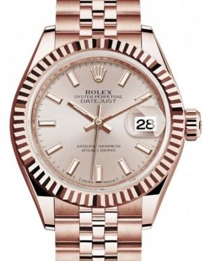 rolex ladies datejust rose gold