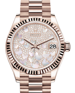 Rolex Lady-Datejust 31 Rose Gold Mother 