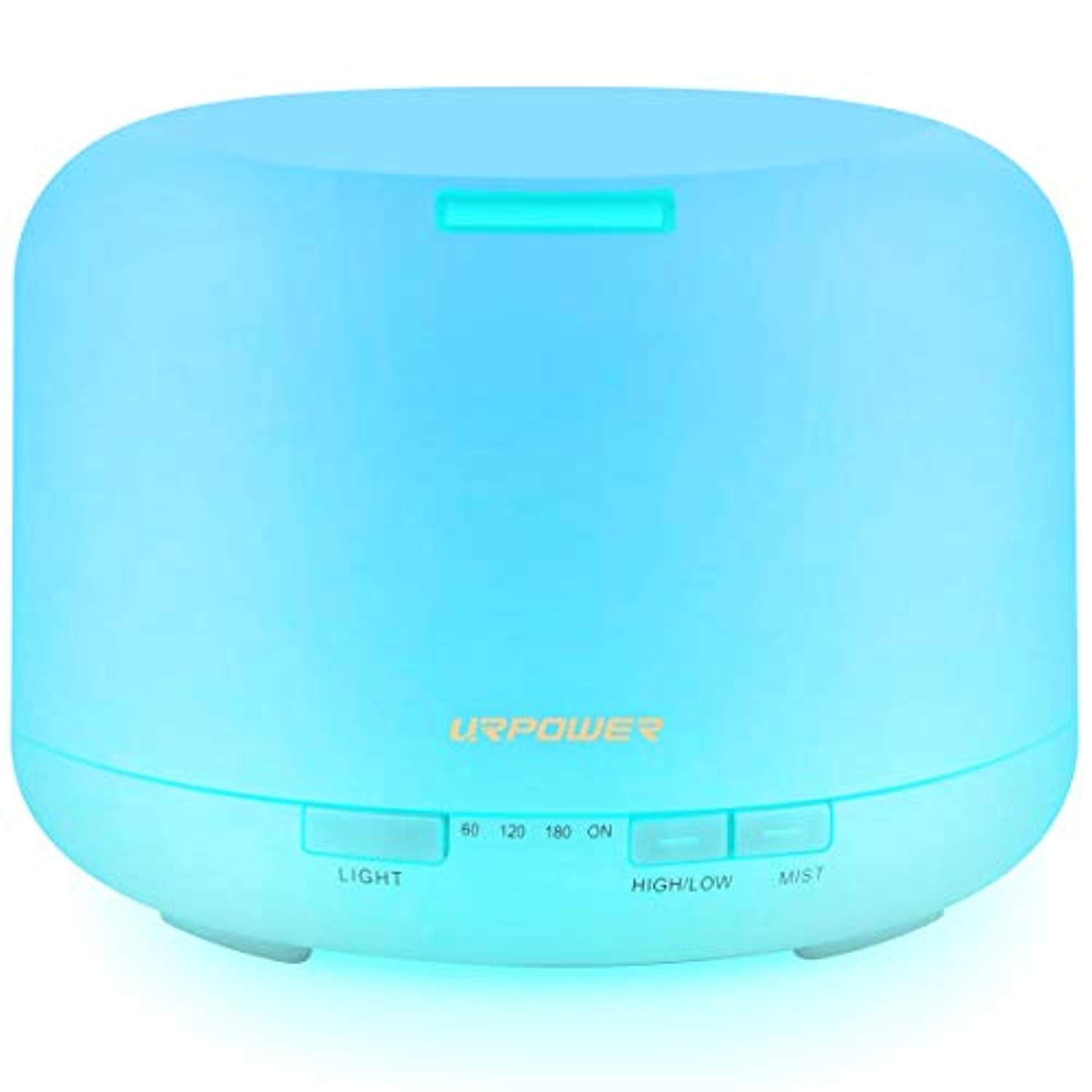 URPOWER 500ML Essential Oil Diffuser Humidifiers Ultrasonic Aromathera