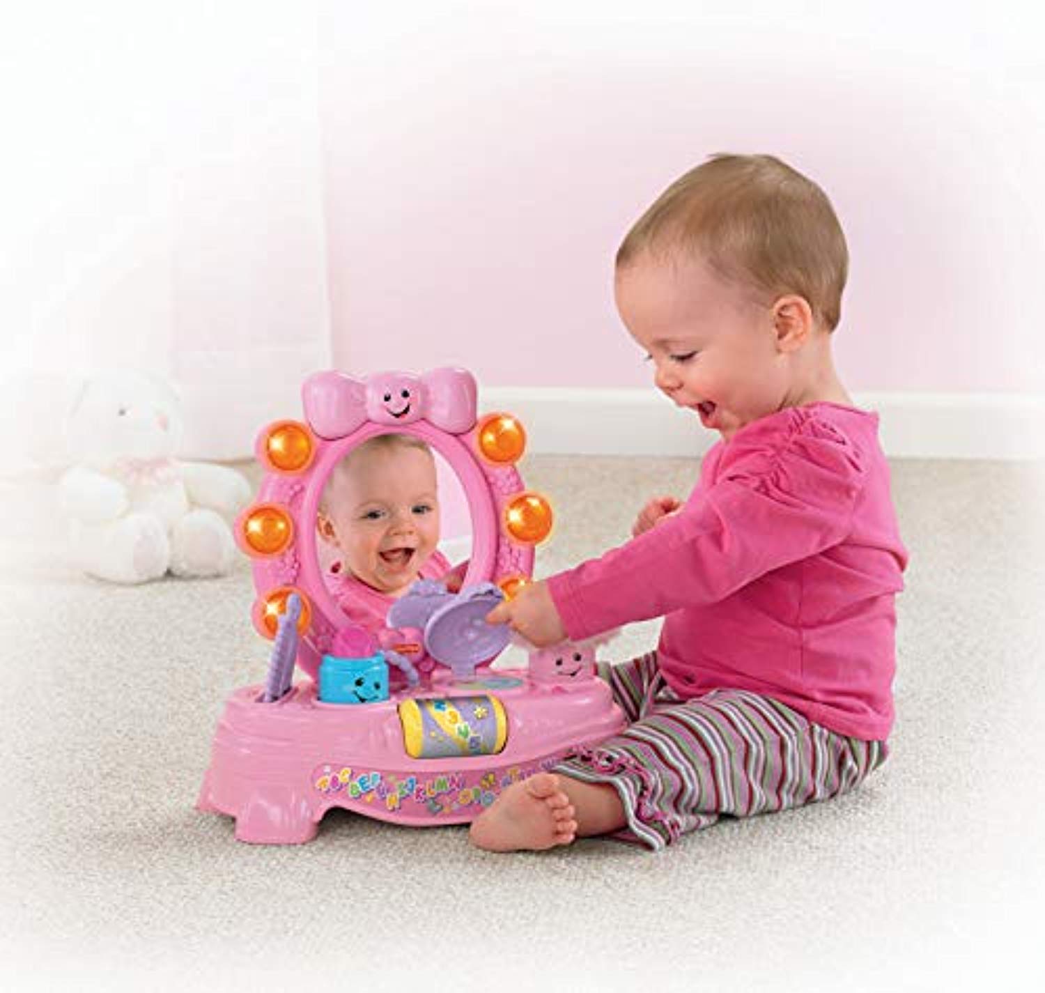 fisher price laugh and learn musical mirror