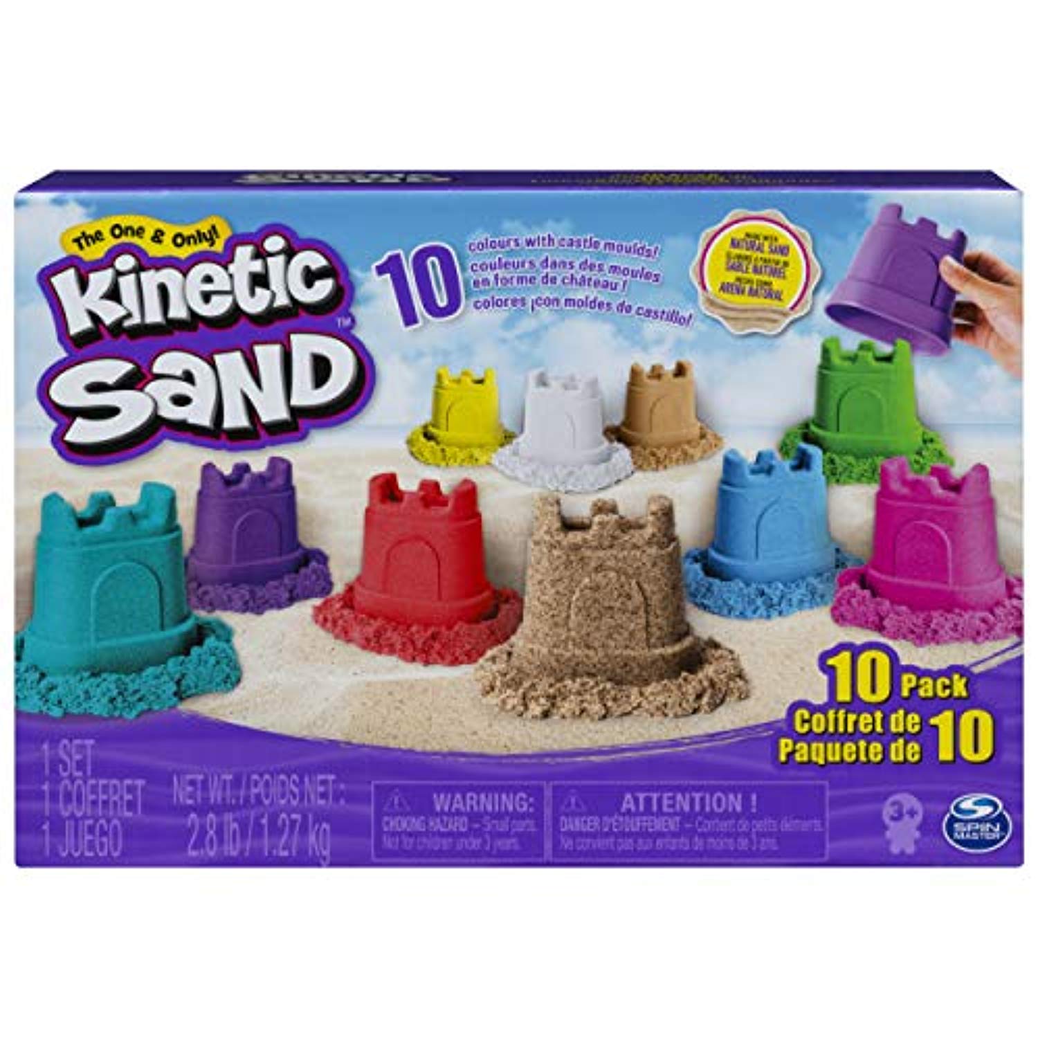 kinetic sand tower