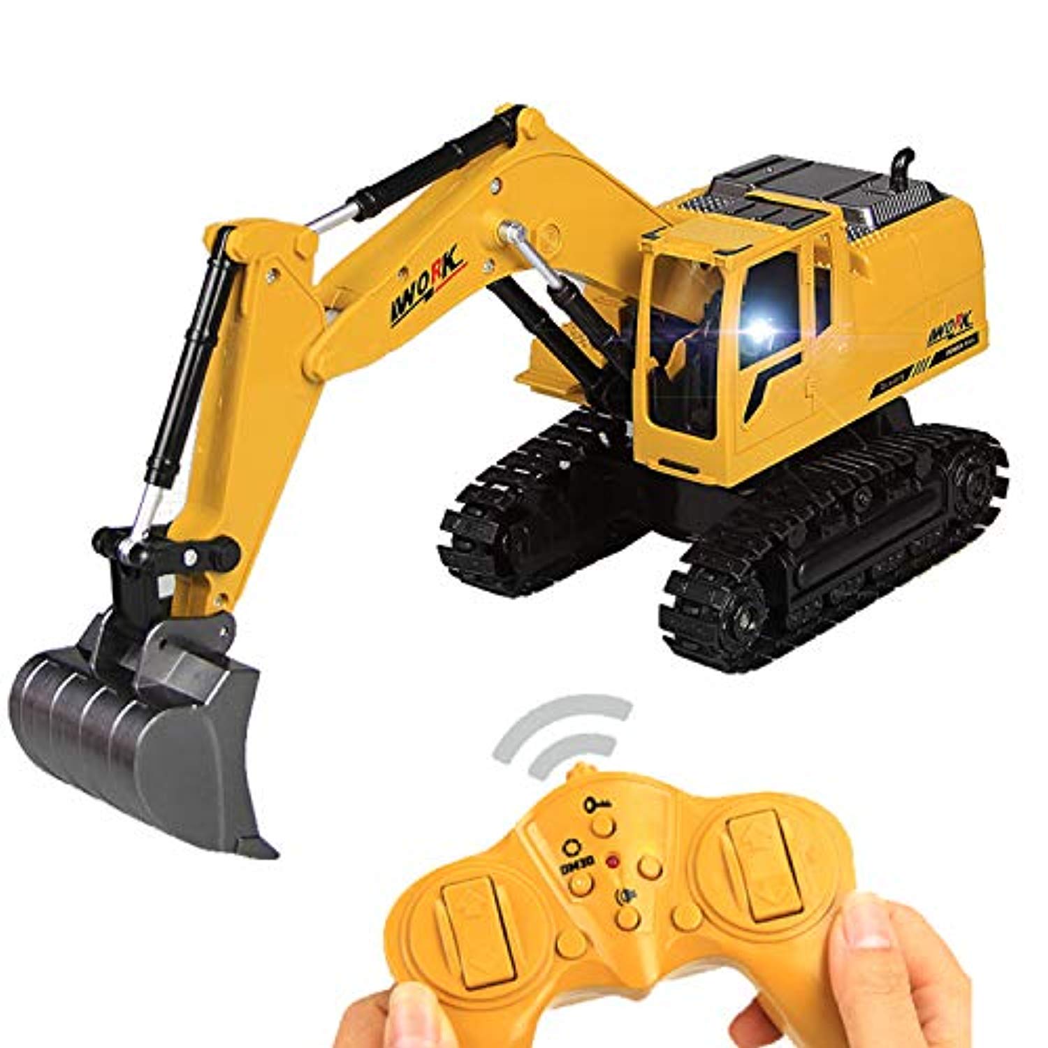 rc excavator toy