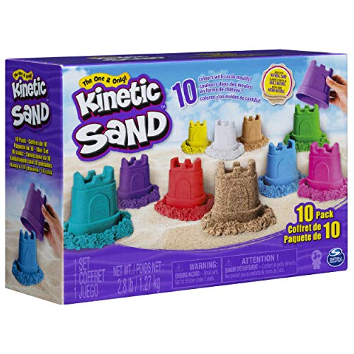 kinetic sand tower