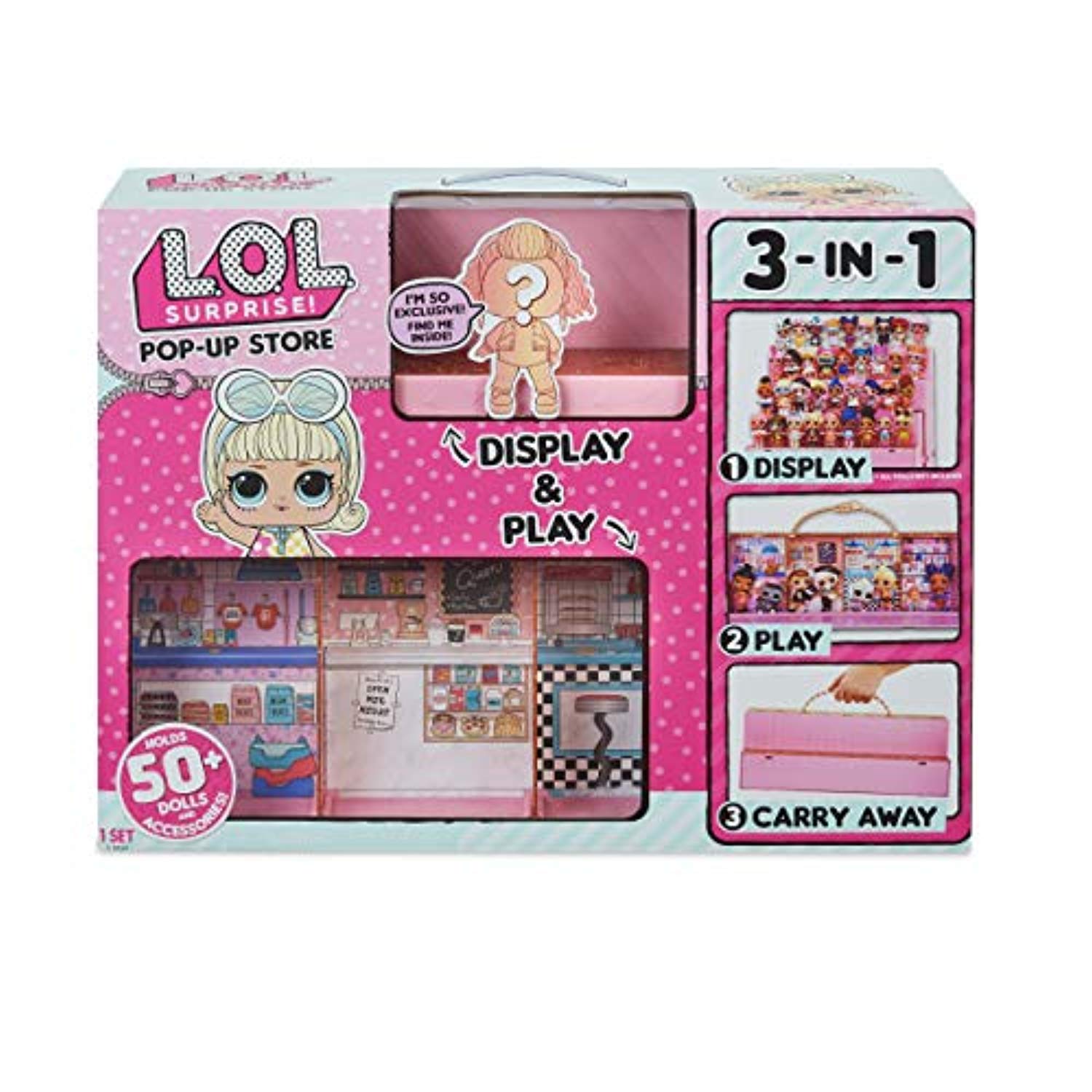 lol doll collector case