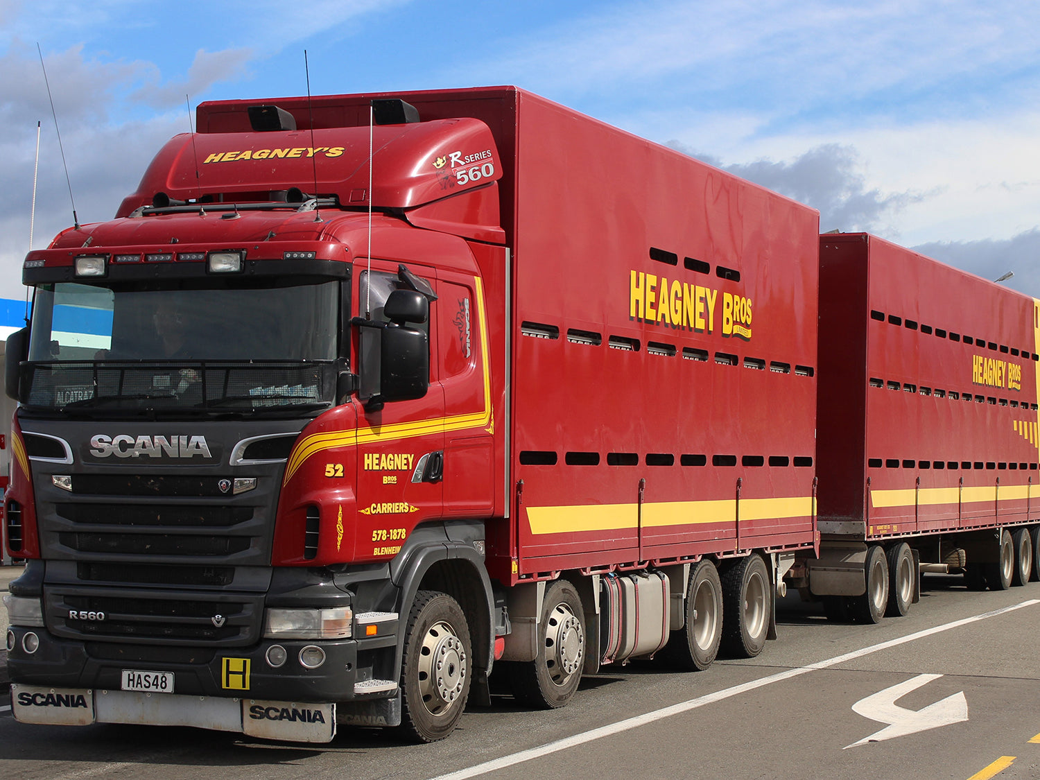 Livestock Transport by Heagney Bros Ltd