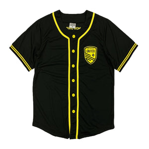 baseball jersey black and yellow