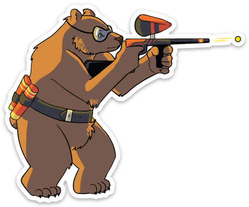 Bear Sticker