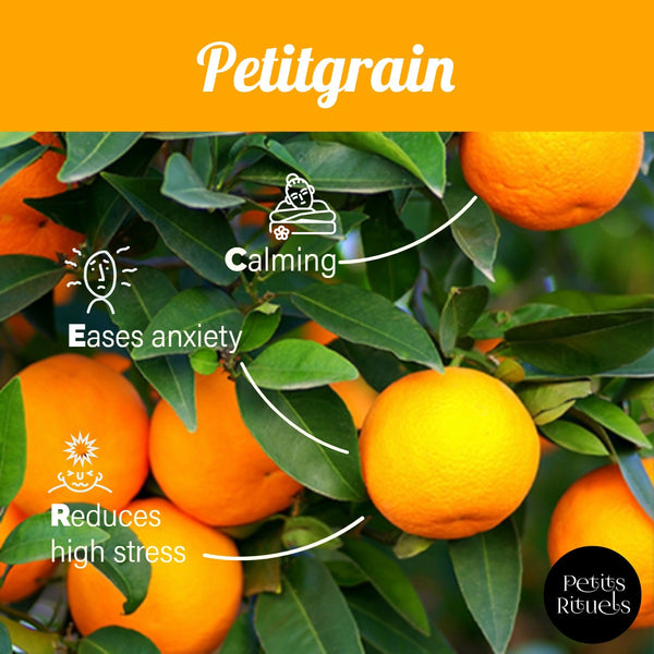 Emotional benefits of Petitgrain essential oil.