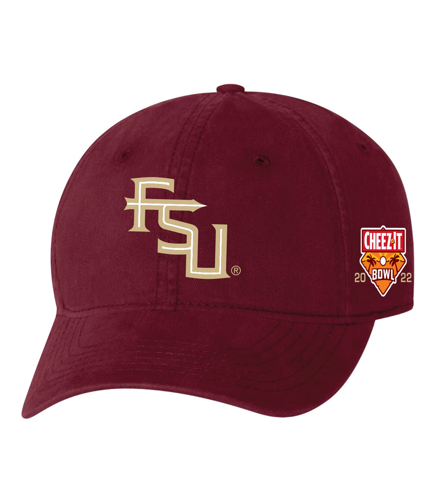 2023 Cheezit Bowl Bowl GARNET FLORIDA STATE Hat – FCS Merchandise