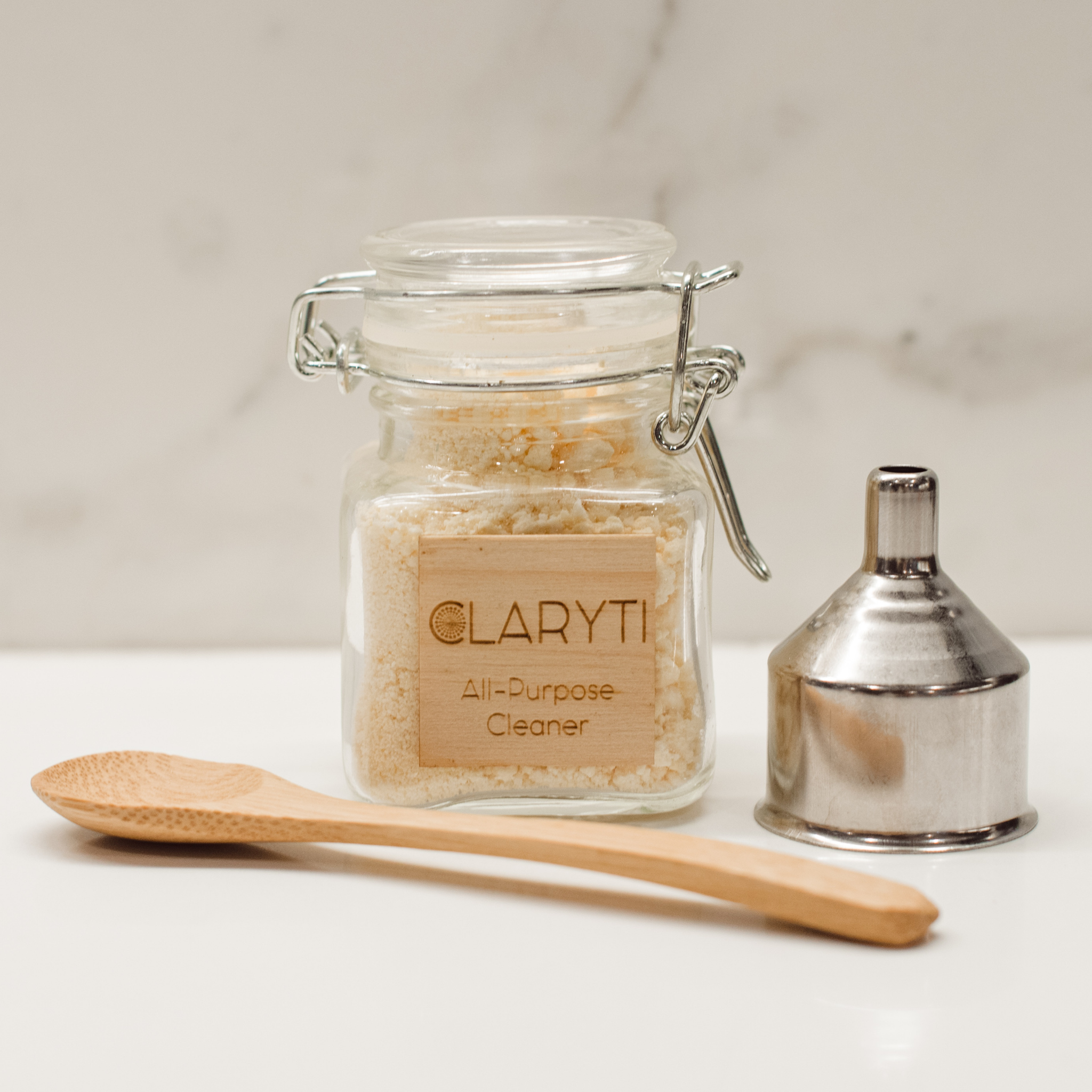 Citrus Pearl All-Purpose Cleaner Refill Jar and Scouring Powder - Claryti product image