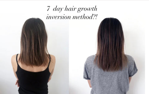 inversion method hair growth