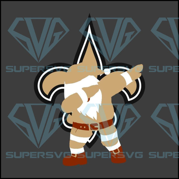 Download Nfl Santa Claus Dab Style New Orleans Saints Svg Nfl Santa Claus Svg Supersvg PSD Mockup Templates