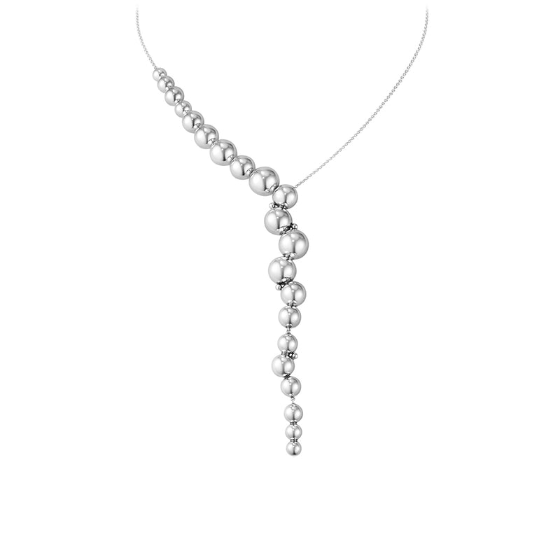 Georg Jensen Grape Silver Necklace